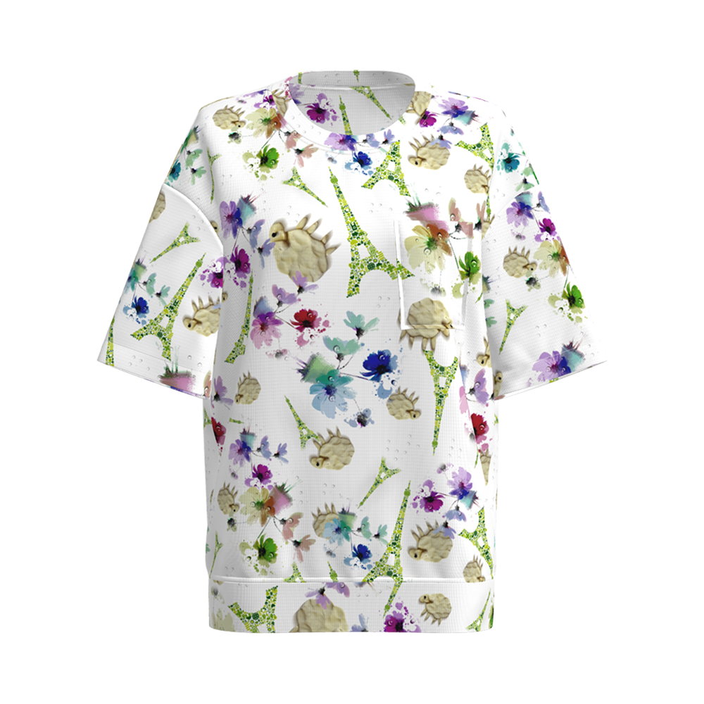 In che modo il tessuto a maglia singolo R/s a maglia ottimizza le prestazioni ambientali della stampa digitale con le sue caratteristiche di assorbimento del colore?